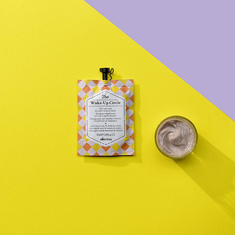 DAVINES SPA Маска анти-стресс для волос и кожи головы / The Wake-Up Circle 1 * 50 мл, фото 2