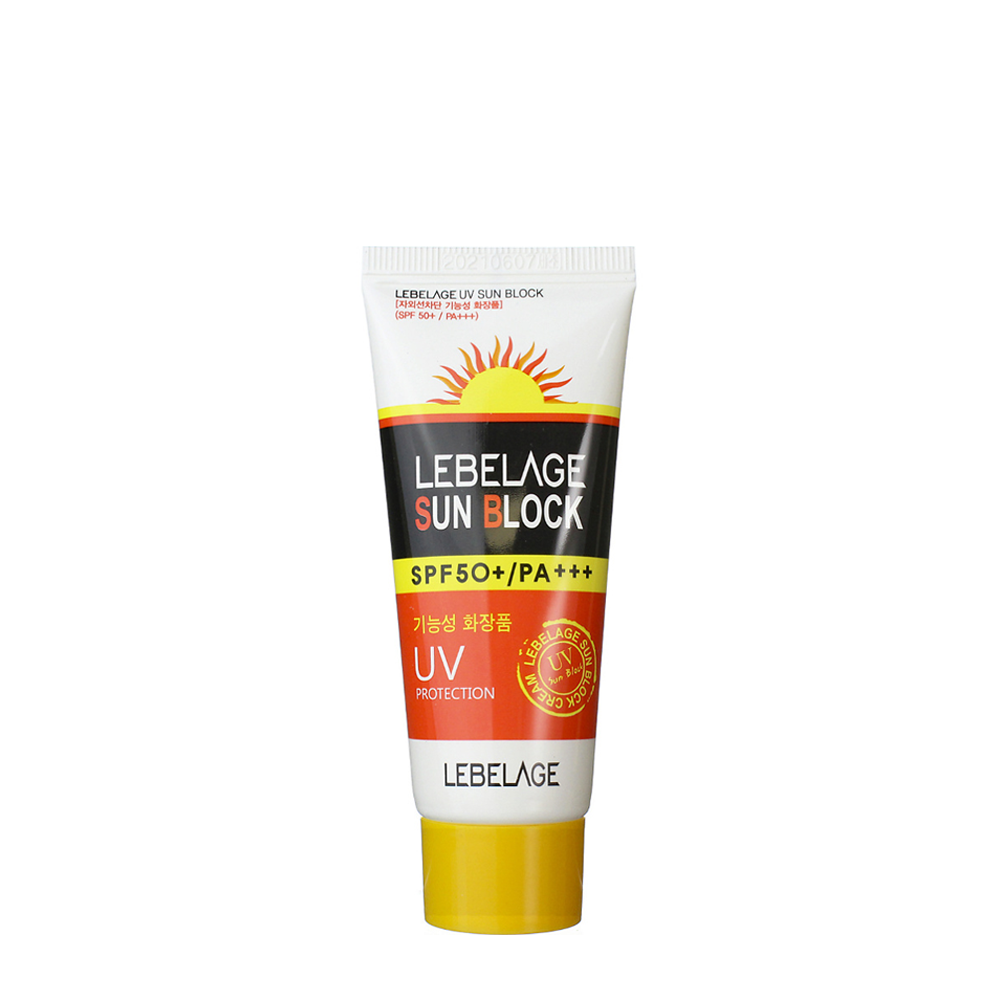 LEBELAGE Крем солнцезащитный для лица SPF50+/PA+++ / Lebelage Uv Sun Block 30 мл, фото 1