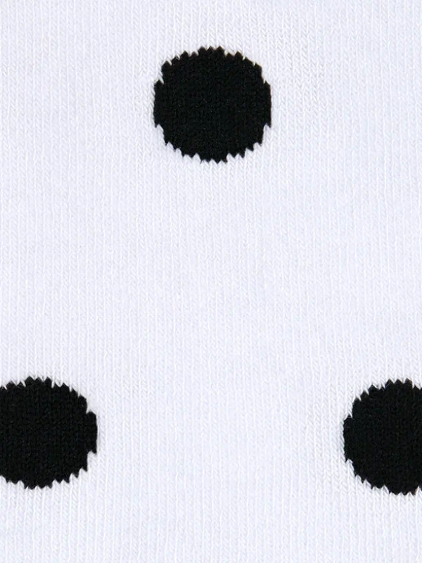 MINIMI Носки женские с высокой резинкой в горошек Bianco 35-38 / MINI TREND 4209, фото 4