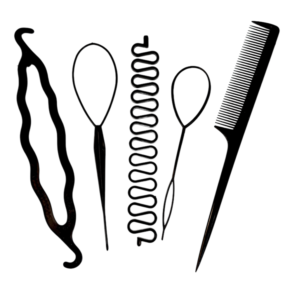 IWOU PROFESSIONAL Набор для создания прически 5предметов, фото 1