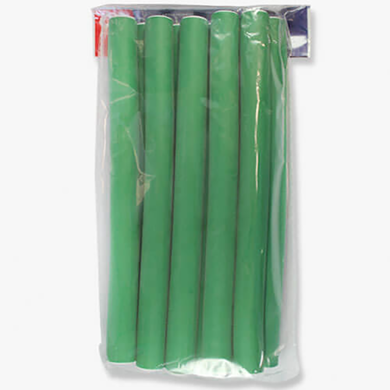 DEWAL PROFESSIONAL Бигуди-бумеранги зеленые 20х180 мм 10 шт/уп, фото 2