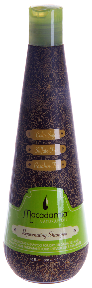 MACADAMIA NATURAL OIL Шампунь восстанавливающий с маслом арганы и макадамии / Rejuvenating Shampoo 300 мл, фото 1