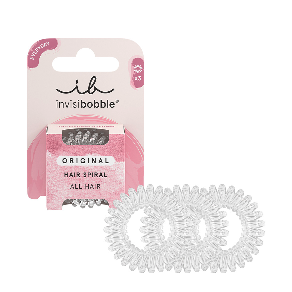 INVISIBOBBLE Резинка-браслет для волос, в картоне / invisibobble ORIGINAL Crystal Clear, фото 1