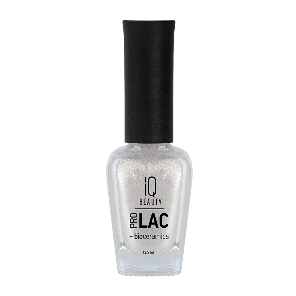 IQ BEAUTY 060 лак для ногтей укрепляющий с биокерамикой / Nail polish PROLAC + bioceramics 12.5 мл, фото 1
