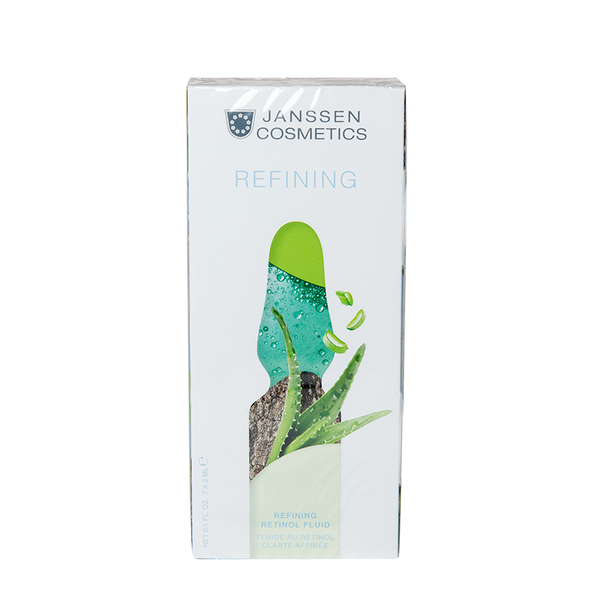 JANSSEN COSMETICS Флюид интенсивно восстанавливающий anti-age с ретинолом / REFINING RETINOL FLUID 7 х 2 мл, фото 2