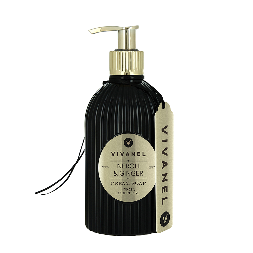 VIVANEL Крем-мыло, нероли и имбирь / Cream Soap Black Neroli & Ginger 350 мл, фото 1
