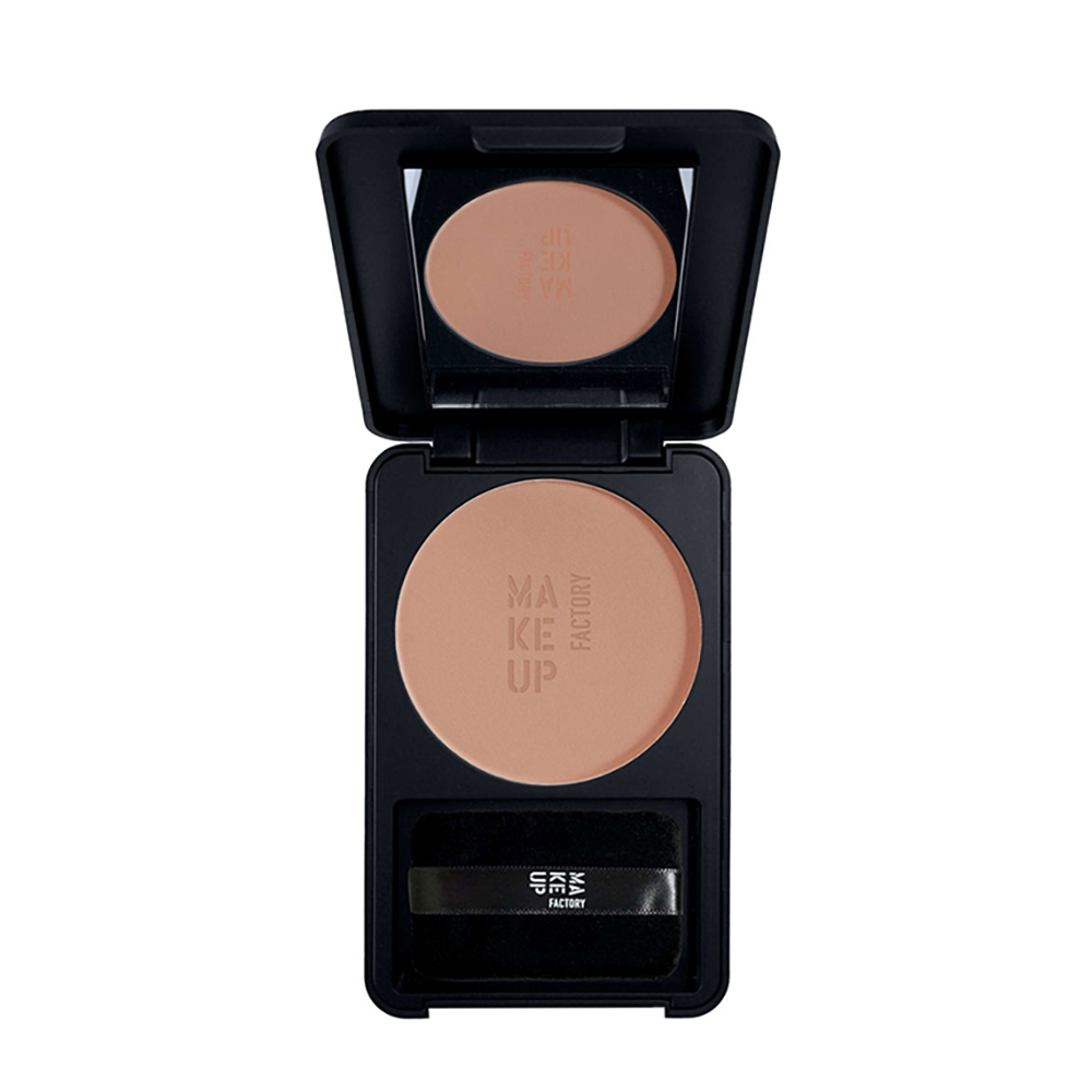 MAKE UP FACTORY Основа тональная компактная, 22 нюдовый / Mineral Compact Powder Foundation 9 гр, фото 1