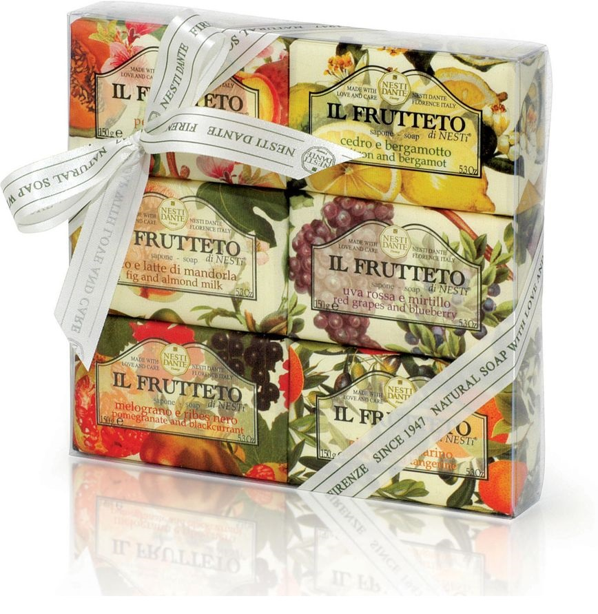 NESTI DANTE Набор мыла для тела Фруктовая коллекция 6*150 г, фото 1