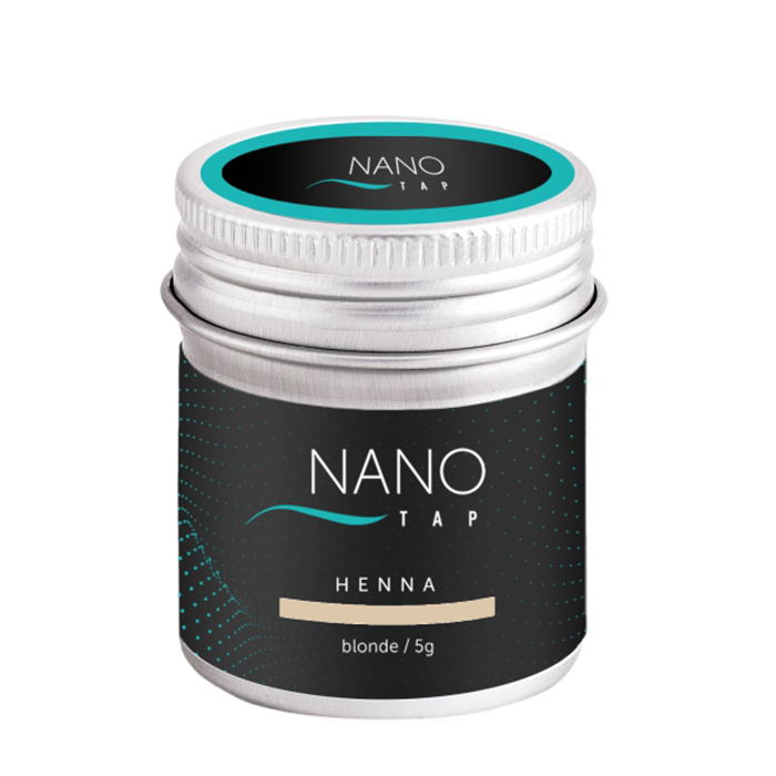 NANO TAP Хна для бровей в баночке, русый / NanoTap blonde 5 гр, фото 1