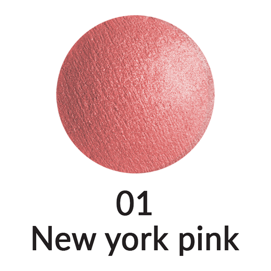 ALVIN D'OR Румяна запечённые для лица, тон 01 / Soie Fine A LA FRENCH new york pink 3,2 гр, фото 3