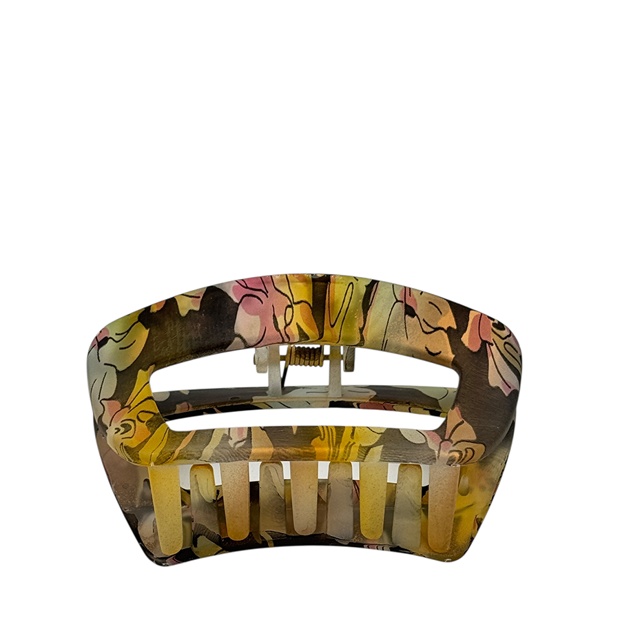 IWOU PROFESSIONAL Краб для волос Меланж 10*5см 1шт, фото 2