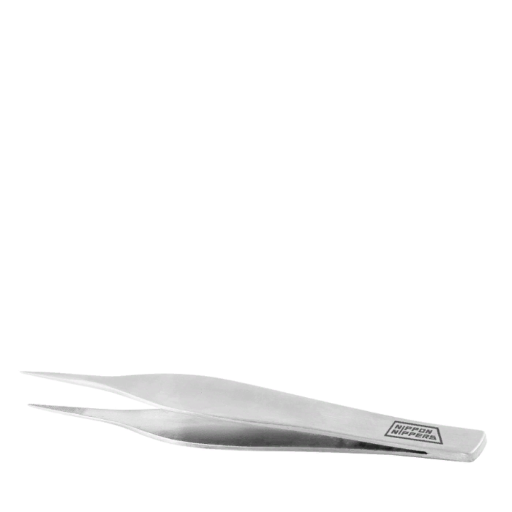 NIPPON NIPPERS Пинцет для кожи, острый край с насечкой, широкий, длина 115 мм, фото 1