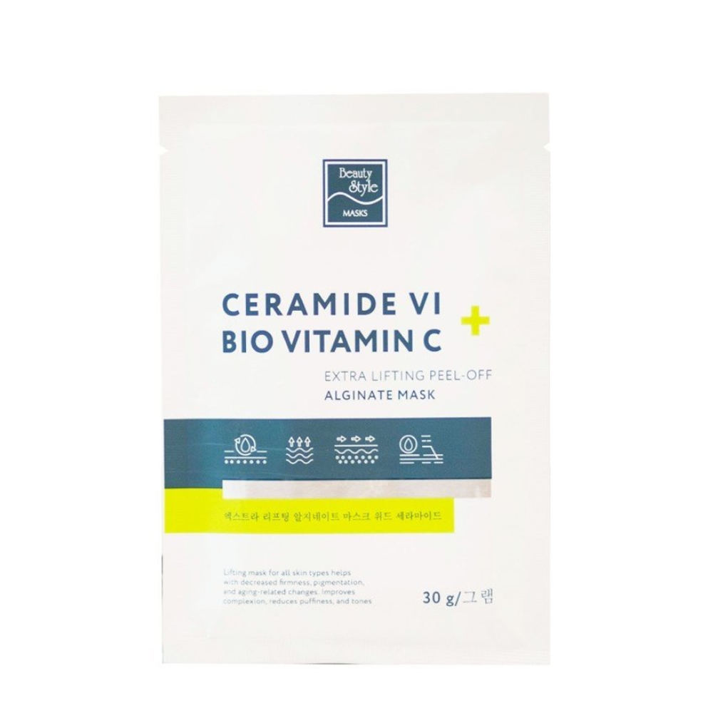 BEAUTY STYLE Маска-лифтинг альгинатная / Сeramide Vi + BIO Vitamin C 30 гр, фото 1