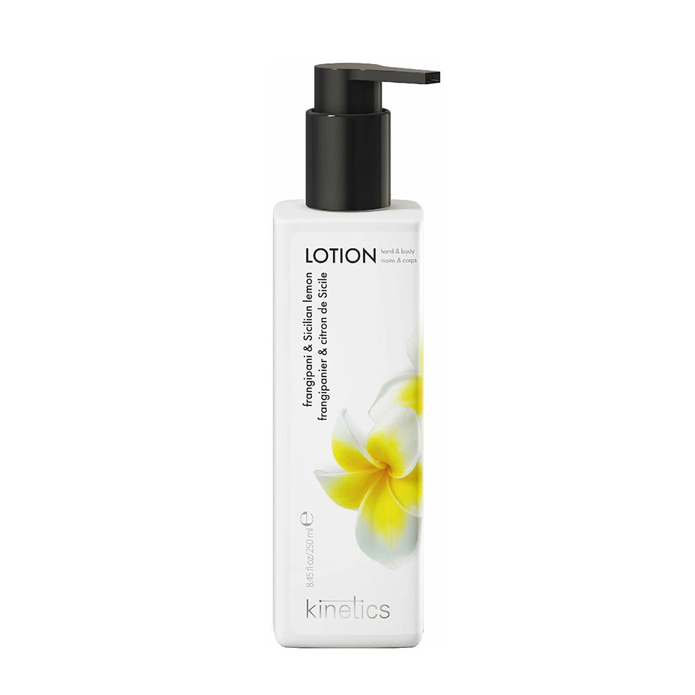 KINETICS Лосьон для рук и тела Франжипани и Сицилийский Лимон / Hand & Body lotion Frangipani & Sicilian Lemon 250 мл, фото 1