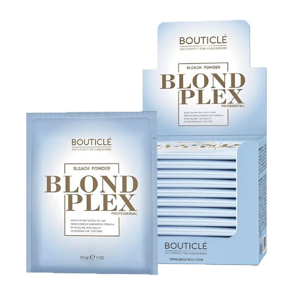 BOUTICLE Порошок обесцвечивающий с аминокомплексом / Blond Plex Powder Bleach 12*30 г, фото 1