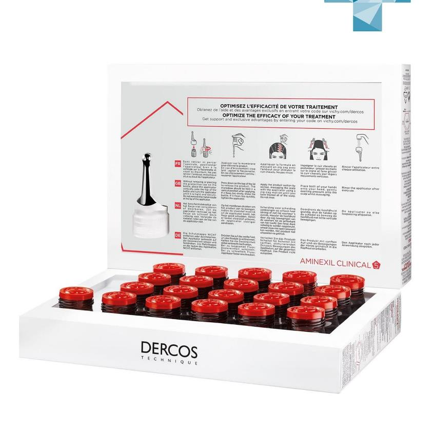 VICHY Средство против выпадения волос для женщин / Dercos Aminexil 21 х 6 мл, фото 5