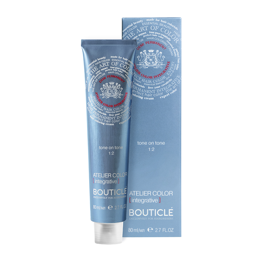 BOUTICLE 9.96 краска для волос, блондин сандре фиолетовый / Atelier Color Integrative 80 мл, фото 2