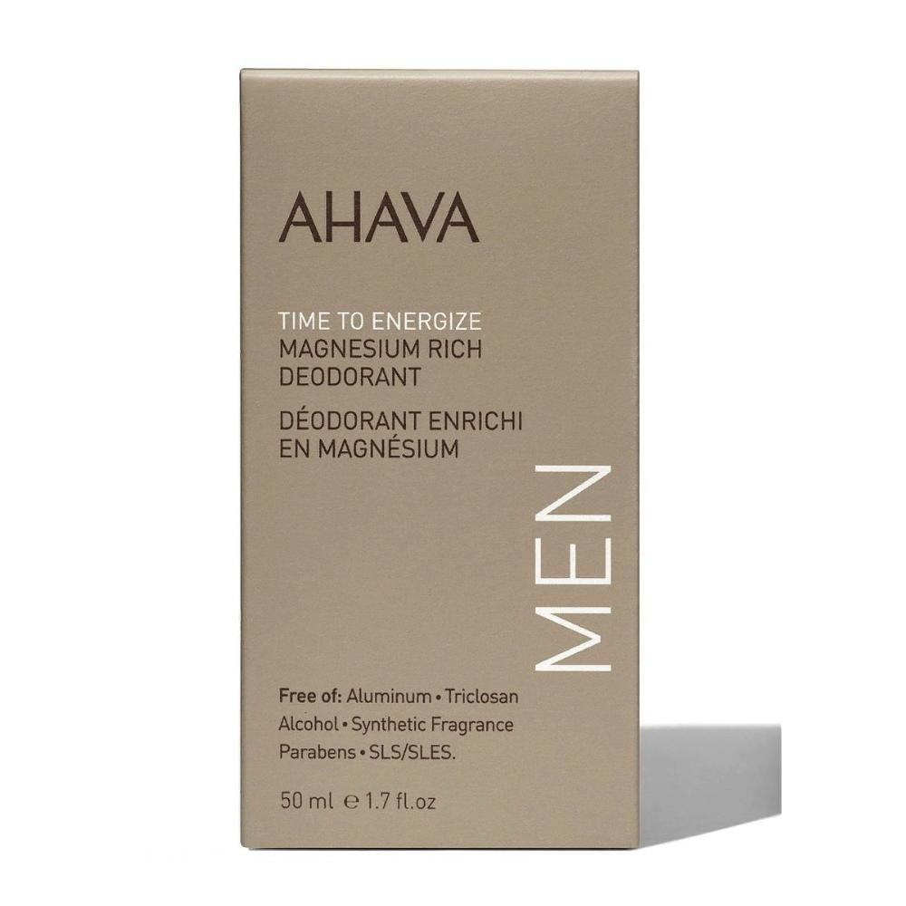 AHAVA Дезодорант шариковый, богатый магнием / Time To Energize 50 мл, фото 4