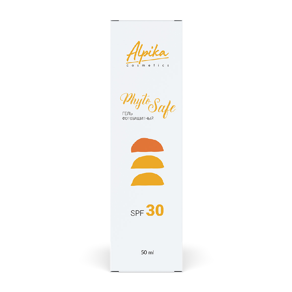 АЛЬПИКА Гель фотозащитный для лица SPF30 / PhytoSafe 50 мл, фото 2