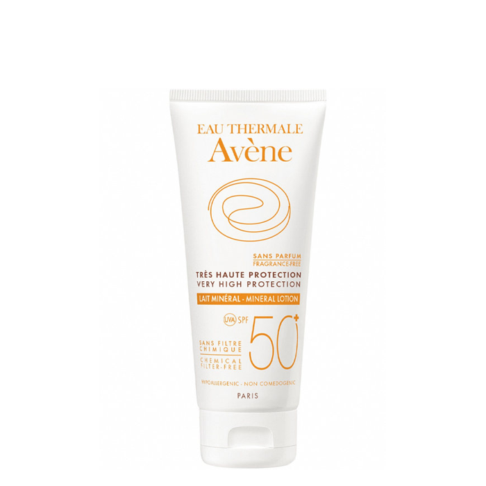 AVENE Лосьон солнцезащитный с минеральным экраном / SPF50 100 мл, фото 1