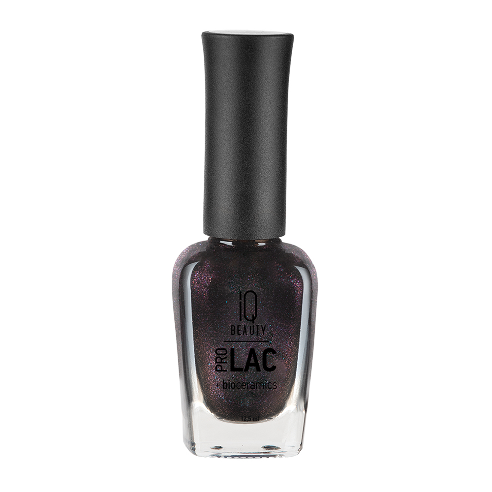 IQ BEAUTY 053 лак для ногтей укрепляющий с биокерамикой / Nail polish PROLAC + bioceramics 12.5 мл, фото 1