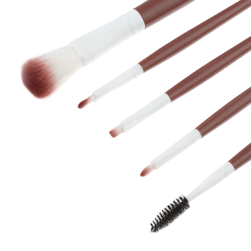 DEWAL BEAUTY Набор косметических кистей, в тубусе 5 шт, фото 2