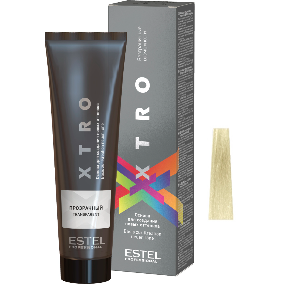 ESTEL PROFESSIONAL Основа для создания новых оттенков, прозрачный / XTRO 100 мл, фото 1