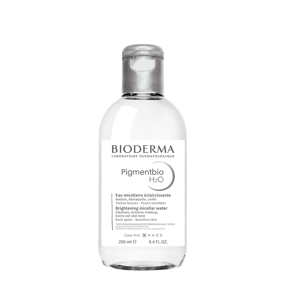 BIODERMA Вода мицеллярная осветляющая и очищающая для лица / PIGMENTBIO Н2О 250 мл, фото 1