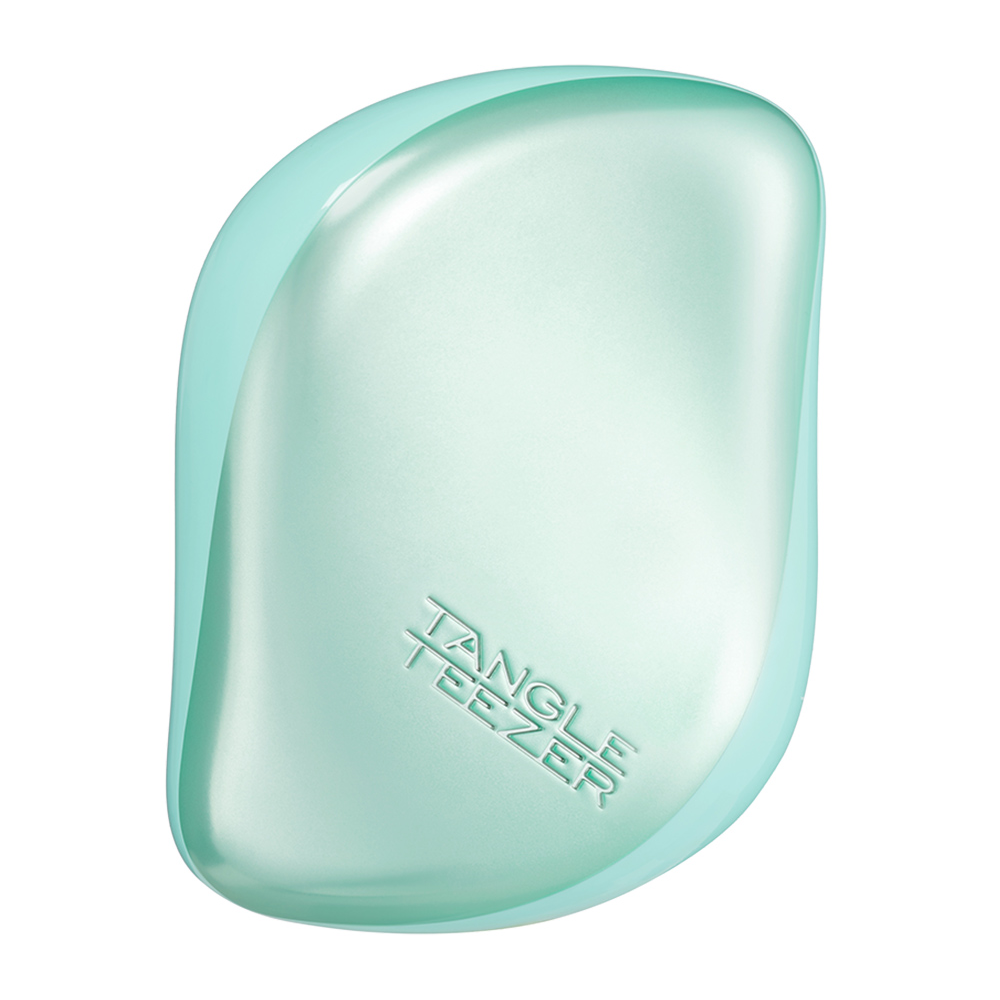 TANGLE TEEZER Расческа для волос / Compact Styler Frosted Teal Chrome, фото 1
