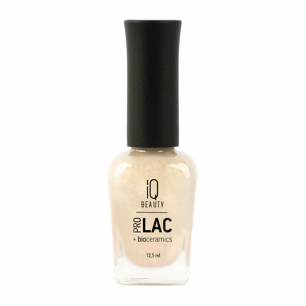 IQ BEAUTY 092 лак для ногтей укрепляющий с биокерамикой / Nail Polish PROLAC+bioceramics 12,5 мл, фото 1