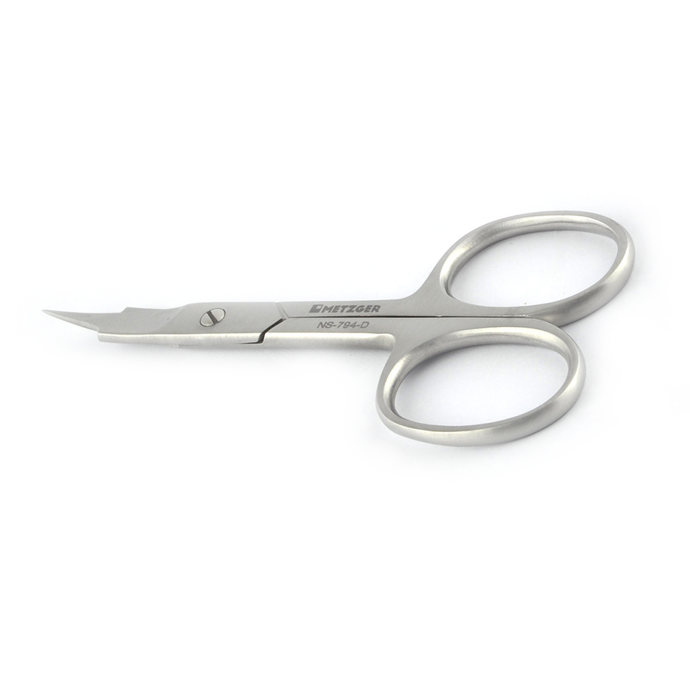 METZGER Ножницы универсальные для кожи и ногтей NS-794-D (CVD), матовые, фото 1