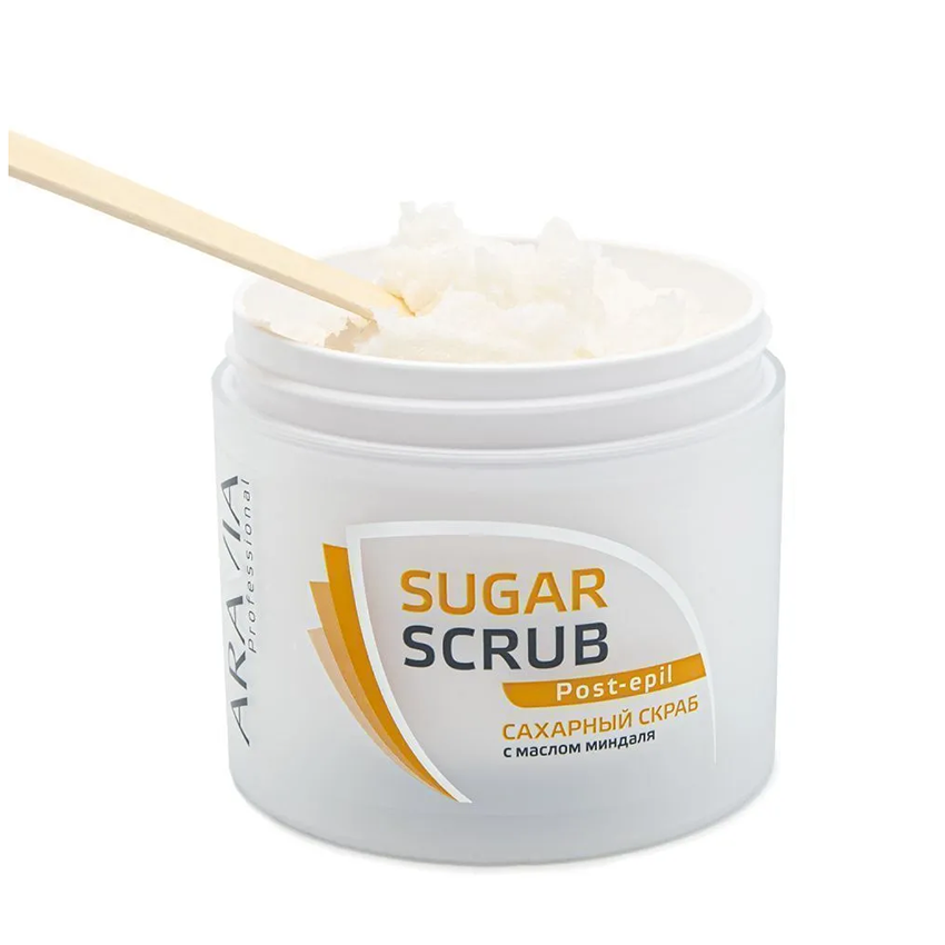 ARAVIA Professional Скраб сахарный с маслом миндаля 300 мл, фото 4