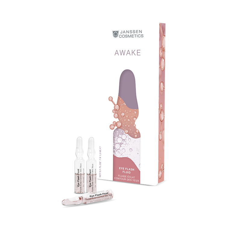 JANSSEN COSMETICS Сыворотка увлажняющая и восстанавливающая для контура глаз, в ампулах / Eye Flash Fluid  7*1,5 мл, фото 1