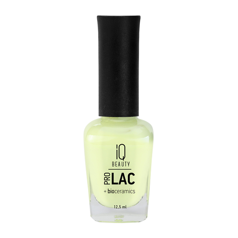 IQ BEAUTY 029 лак для ногтей укрепляющий с биокерамикой / Nail polish PROLAC + bioceramics 12.5 мл, фото 1