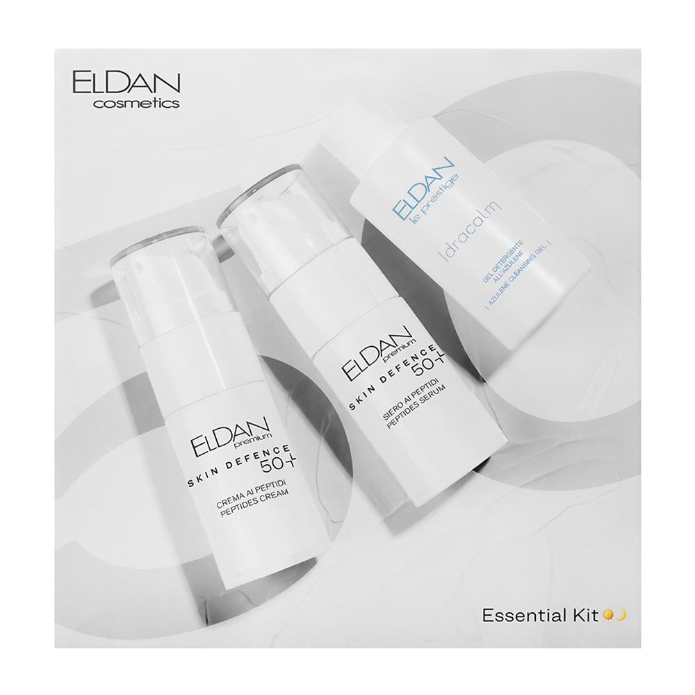 ELDAN cosmetics Набор Пептидный комплекс (гель 50 мл + крем 15 мл + сыворотка 15 мл) ELDAN, фото 1