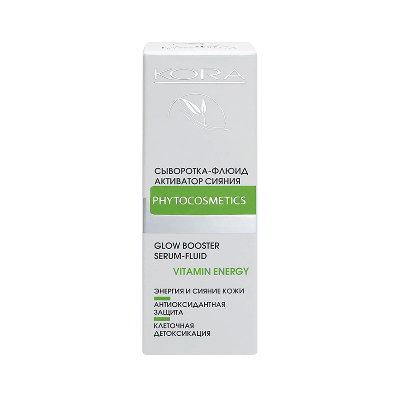 KORA Сыворотка-флюид для лица активатор сияния / KORA 30 мл, фото 3