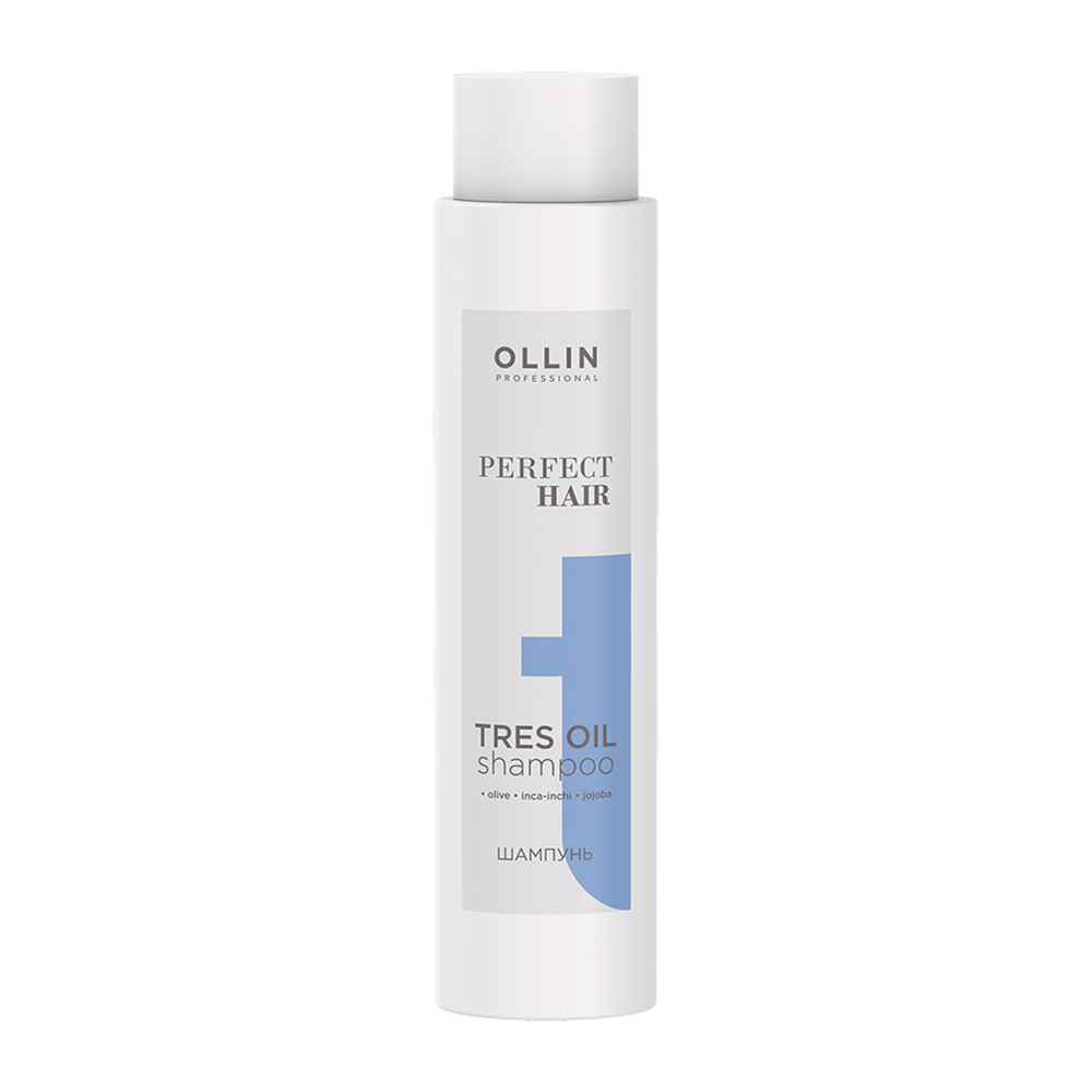 OLLIN PROFESSIONAL Шампунь восстанавливающий / OLLIN PERFECT HAIR TRES OIL 400 мл, фото 1