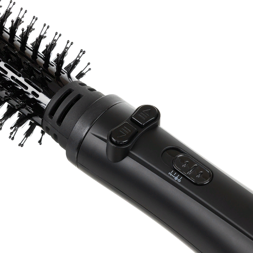 DEWAL PROFESSIONAL Фен-щетка Pro Air Shine черная, 2 насадки 38 и 50 мм, 1200 Вт, фото 4