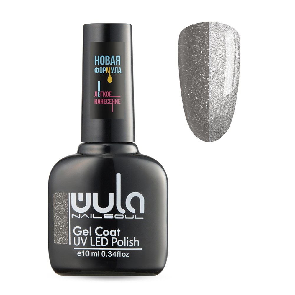 WULA NAILSOUL 710 гель лак для ногтей / Lunar shine 10 мл, фото 1
