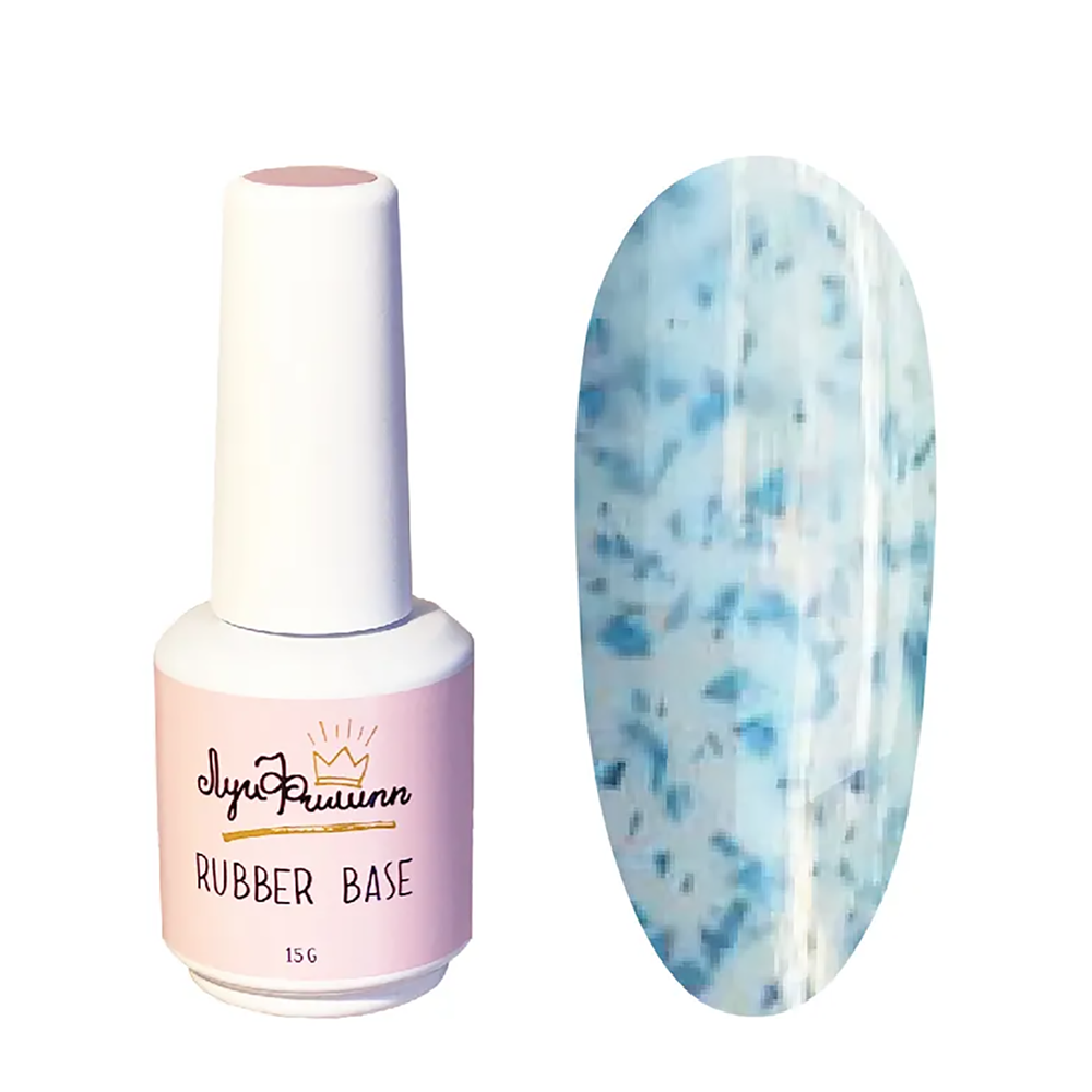 Луи Филипп Покрытие базовое камуфлирующее №02 / Rubber Base Klubnika 15 гр, фото 1