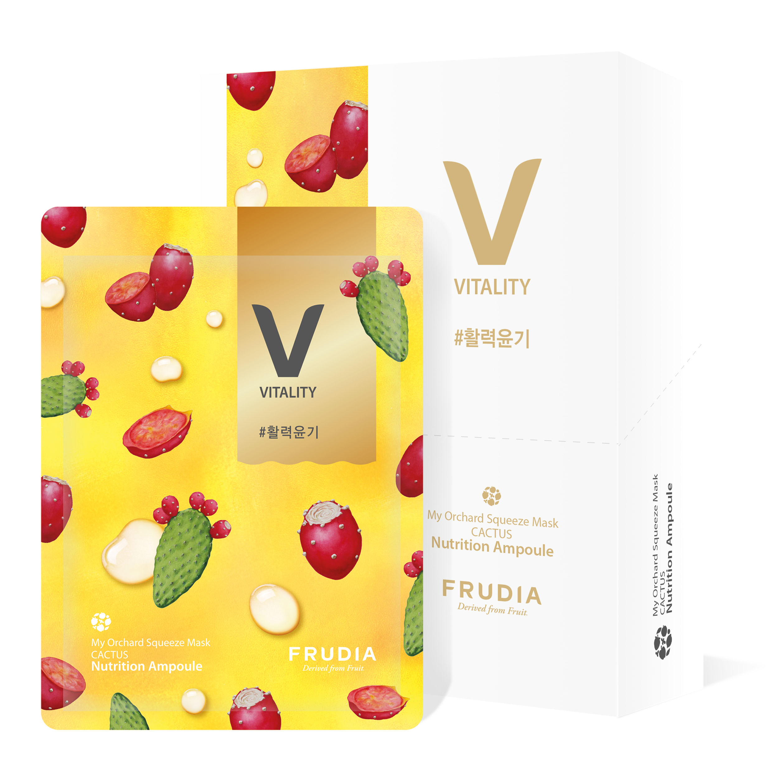 FRUDIA Маска витализирующая с кактусом 10*20 мл, фото 2