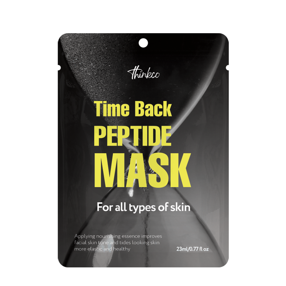 THINKCO Маска-салфетка для лица с пептидами / Thinkco Time Back Peptide Mask 23 мл, фото 1
