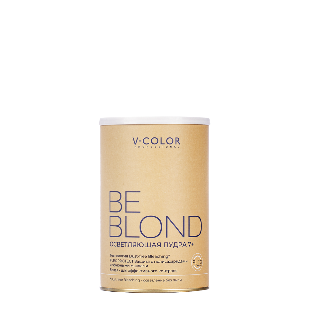 V-COLOR PROFESSIONAL Порошок для осветления белый / BE BLOND 500 гр, фото 1