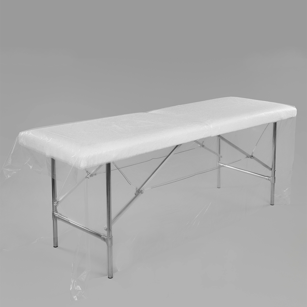 ЧИСТОВЬЕ Простыня п/э Классик прозрачный 200 х 180 20 шт, фото 4