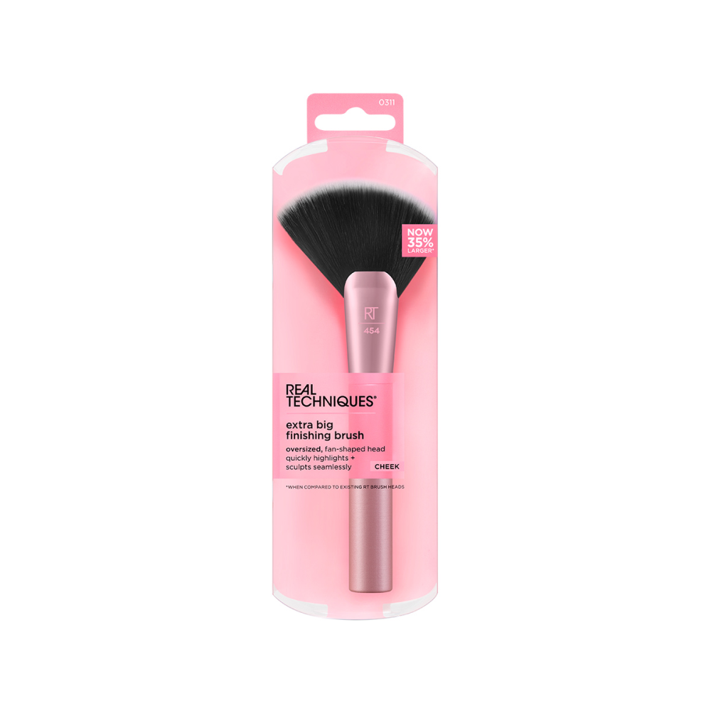 REAL TECHNIQUES Кисть большая для хайлайтера / Real Techniques Extra Big Finishing Brush, фото 3