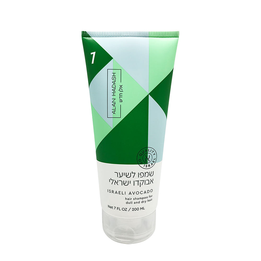 ALAN HADASH Шампунь для тусклых, сухих, безжизненных волос / Israeli Avocado 200 мл, фото 1