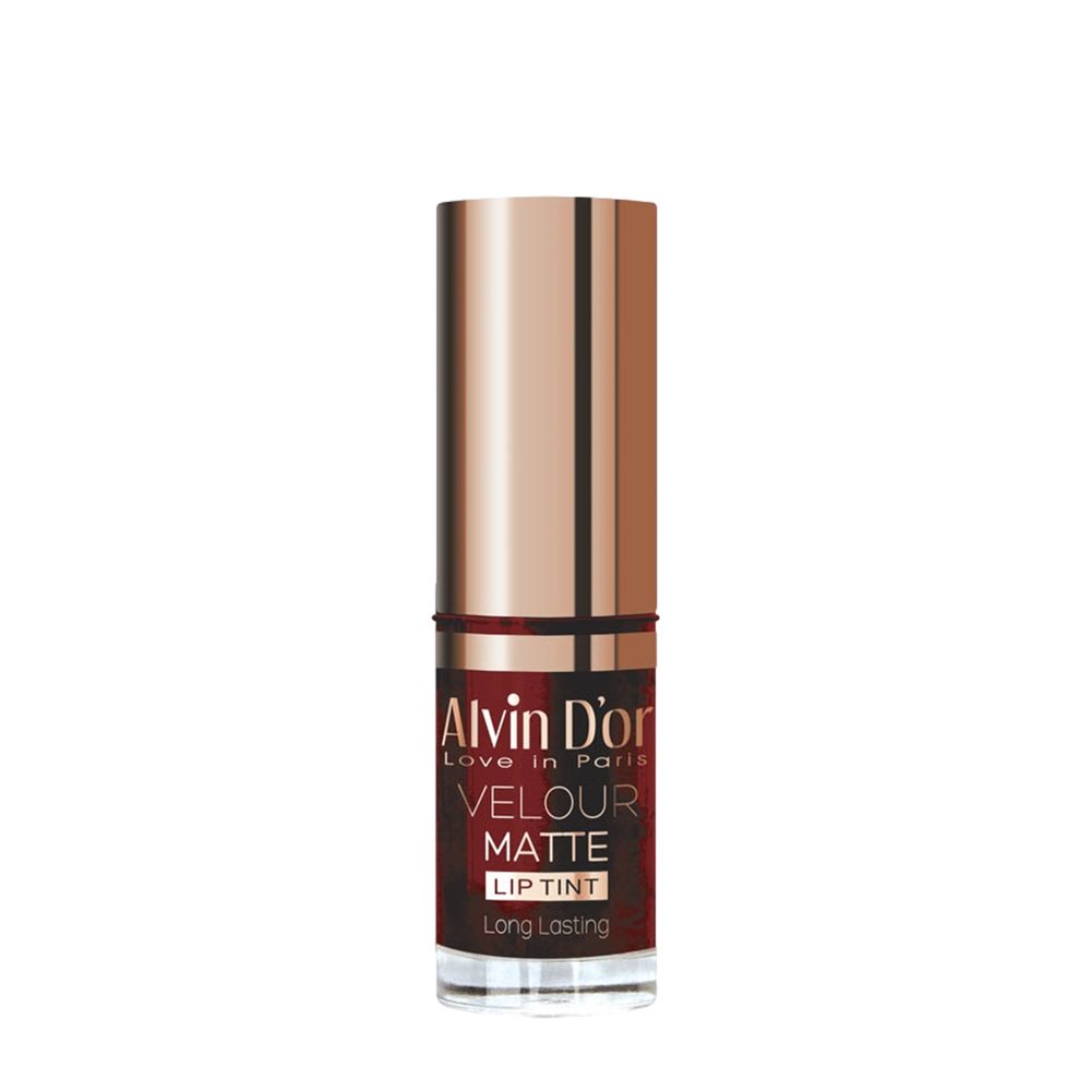 ALVIN D'OR Тинт стойкий для губ с матовым финишем, тон 03 малина / velour matt lip tint long lasting 5 мл, фото 1