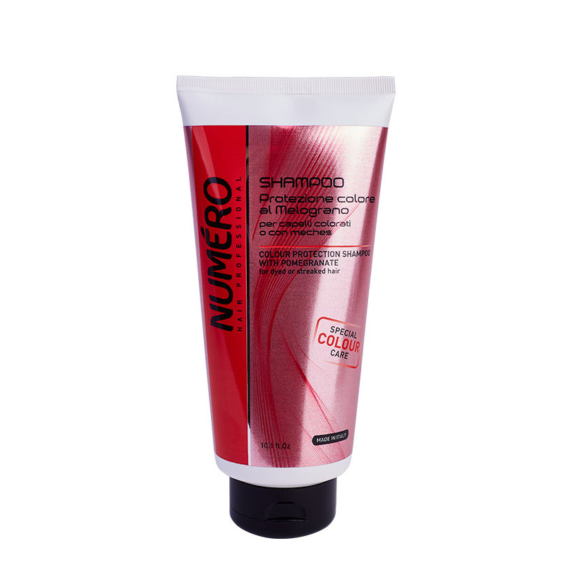 BRELIL PROFESSIONAL Шампунь с экстрактом граната для защиты цвета окрашенных и мелированных волос / Numero 300 мл, фото 1