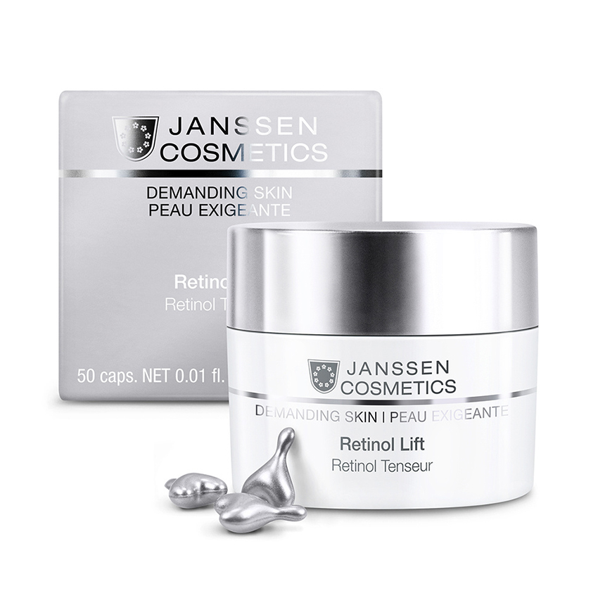 JANSSEN COSMETICS Капсулы с ретинолом для разглаживания морщин / DEMANDING SKIN 50 х 0,3 мл, фото 3