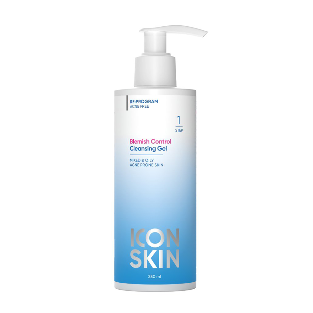 ICON SKIN Гель очищающий для лица и тела / Re:Program Blemish Control 250 мл, фото 1